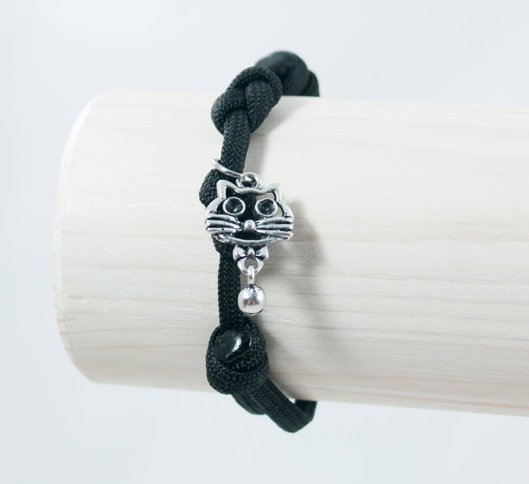 Cute Cat Bracelet Kitten Bracelet Cat Lover Gift Adjustable Etsy