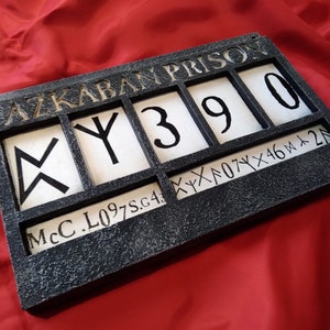 The Sirius Black's Azkaban sign replica!