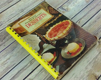 Vintage Cookbook Parents Parade of Recipes Desserts 1969 2000 Favorites