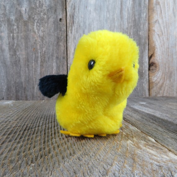yellow bird stuffed animal
