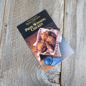 Frango premiado The Country Cooking Recipe Collection Panfleto premiado Folheto de mercearia 1993