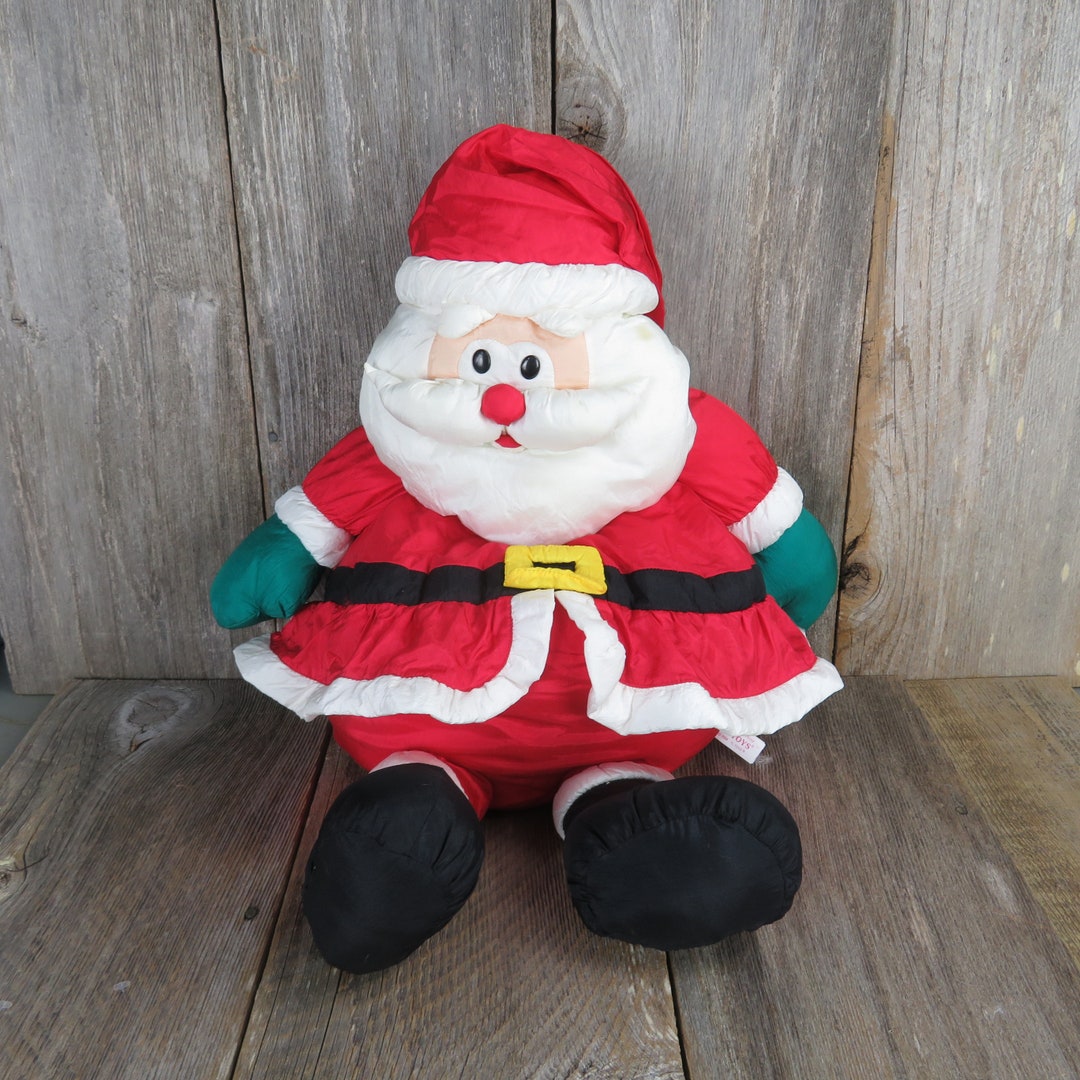 Vintage-PINK PANTHER Santa Christmas plush 2002 Good Stuff