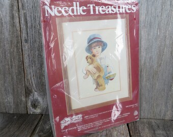 Jimmy Portrait Crewel Kit Jan Hagara Needle Treasures Needlepoint Embroidery