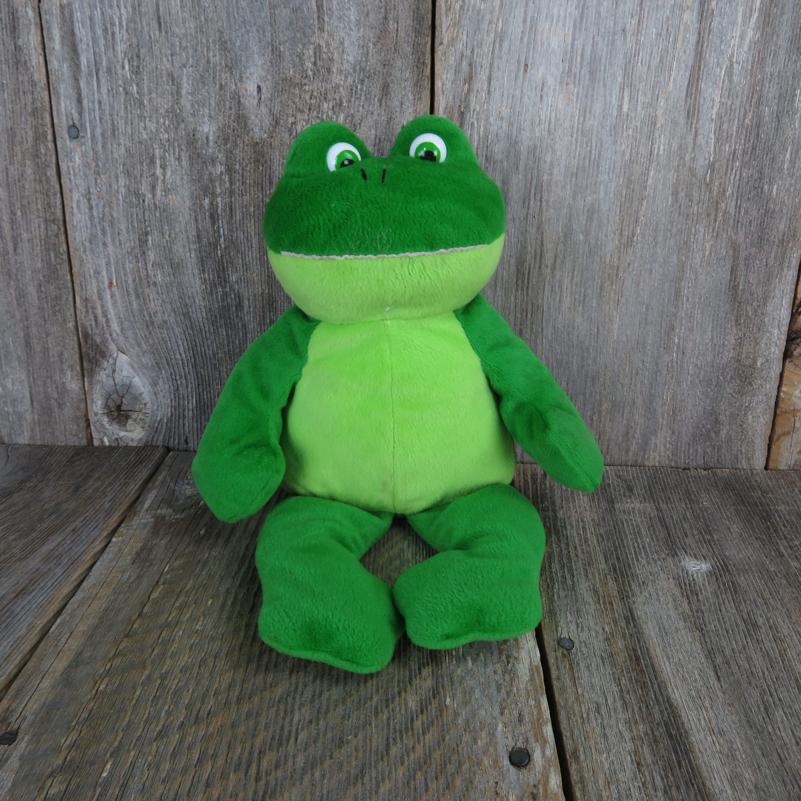 vintage frog stuffed animal