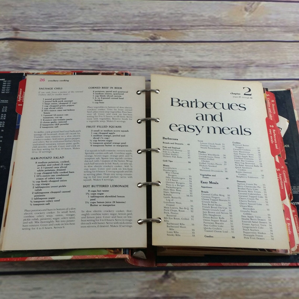 Vintage bessere Häuser und Gärten neue Kochbuch Rezepte 5 Ring | Etsy