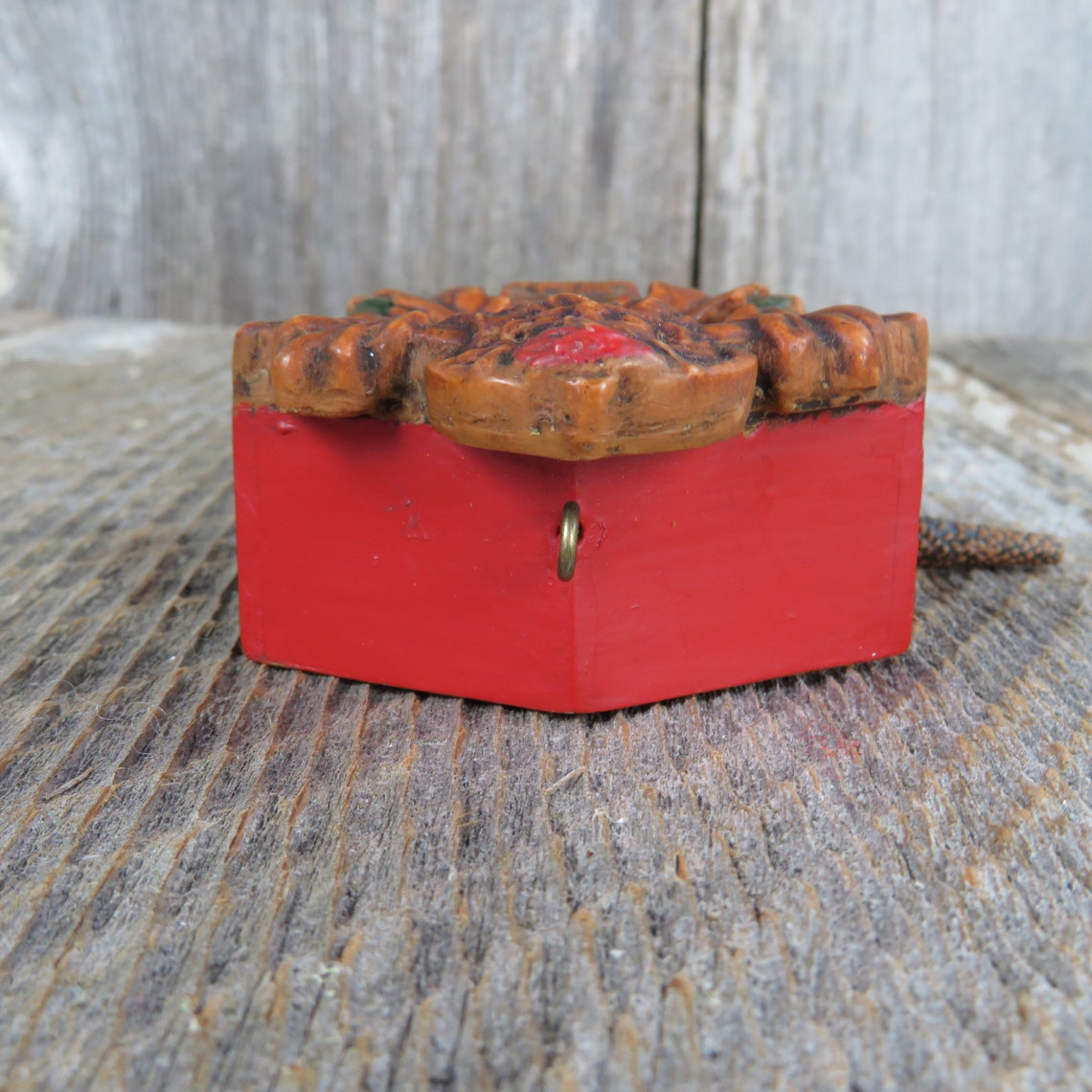 Vintage Clock Ornament Old World Cuckoo Hallmark Christmas Etsy