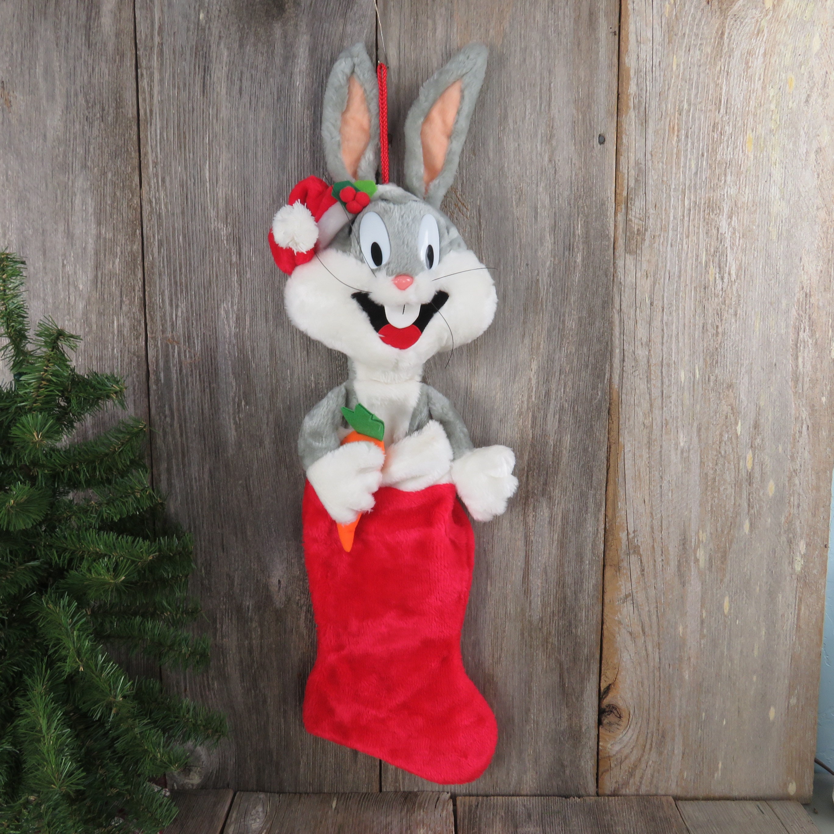 ルーニー・テューンズ クリスマスストッキング 3点セット Vintage Bugs Bunny Christmas Stocking Plush Looney Tunes Warner