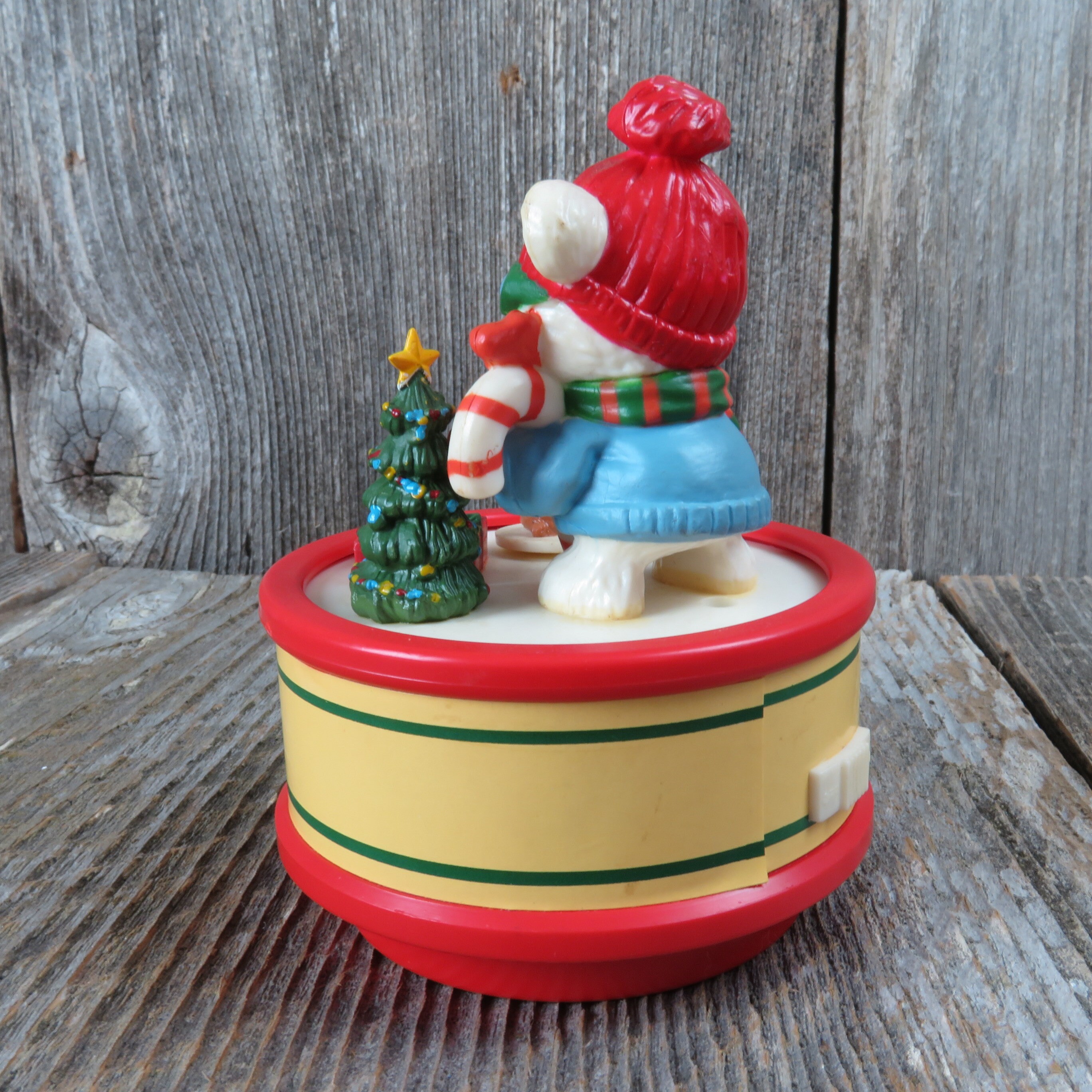 Vintage Christmas Music Box Seymour Mann Motion Musicals 1991