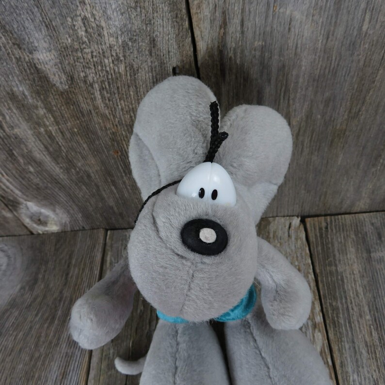 Vintage Grey Mouse German Plush Diddl Thomas Goletz Character | Etsy