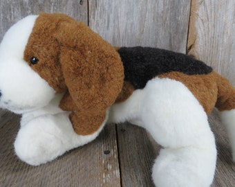 large stuffed beagle