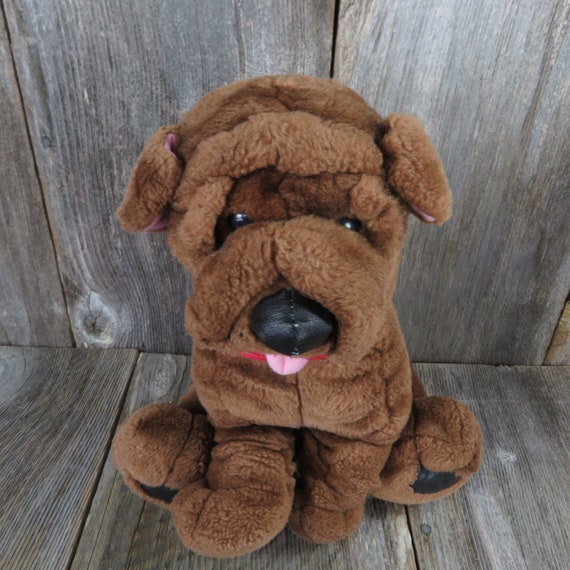 Hoodie Jacket Shar Pei Stuffed Animal Plush Toy