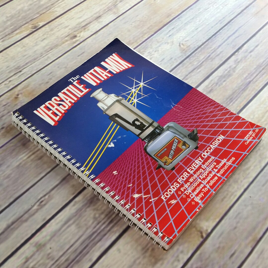 Vita Mix Instructions and Recipes Versatile Vitamix Manual Etsy