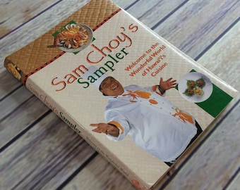 Vintage Hawaiian Cookbook Hawaii Recipes Sam Choys Sampler 2001 Spiral Bound Paperback Wonderful World of Hawai'i's Cuisine