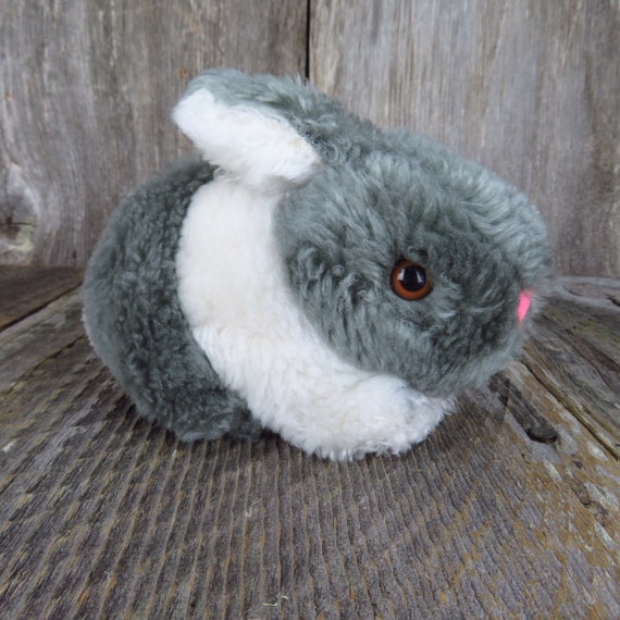 gray plush bunny