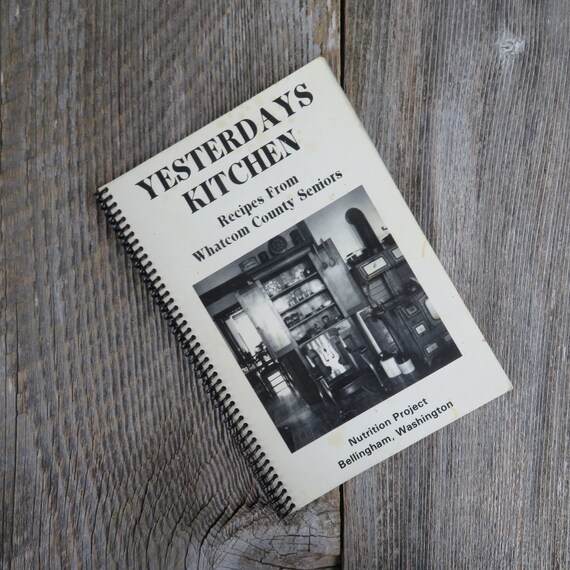 Vintage Washington Cookbook Yesterdays Kitchen Whatcom County Seniors Nutrition Project Bellingham Advertisements
