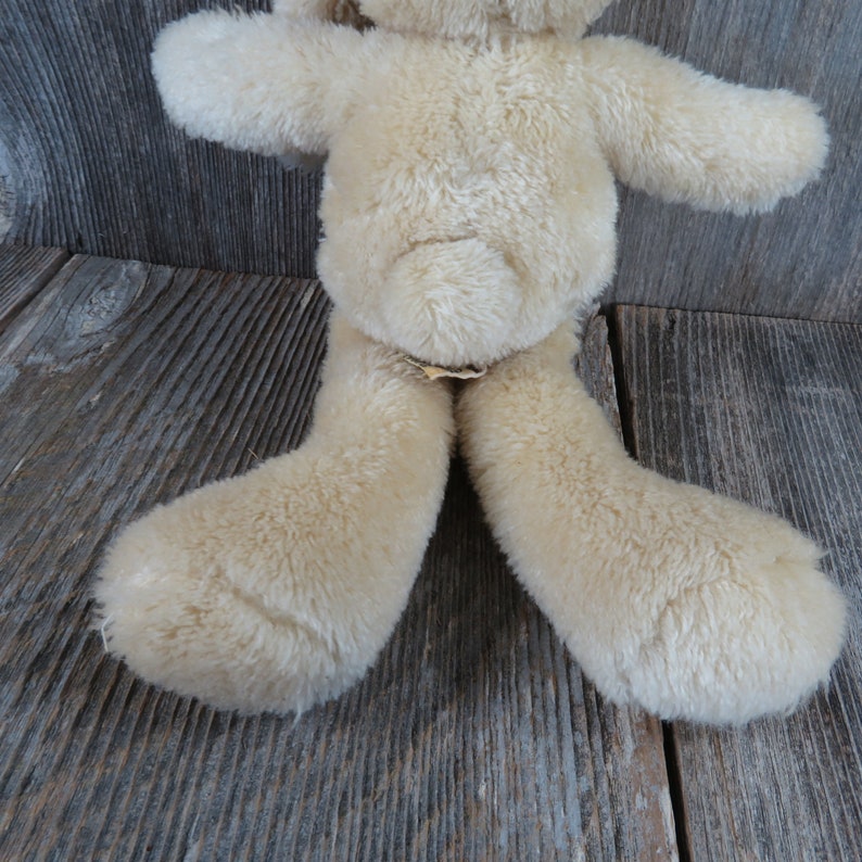 Vintage Bunny Rabbit Plush Long Legs Pink Bow Stuffed Animal Applause ...