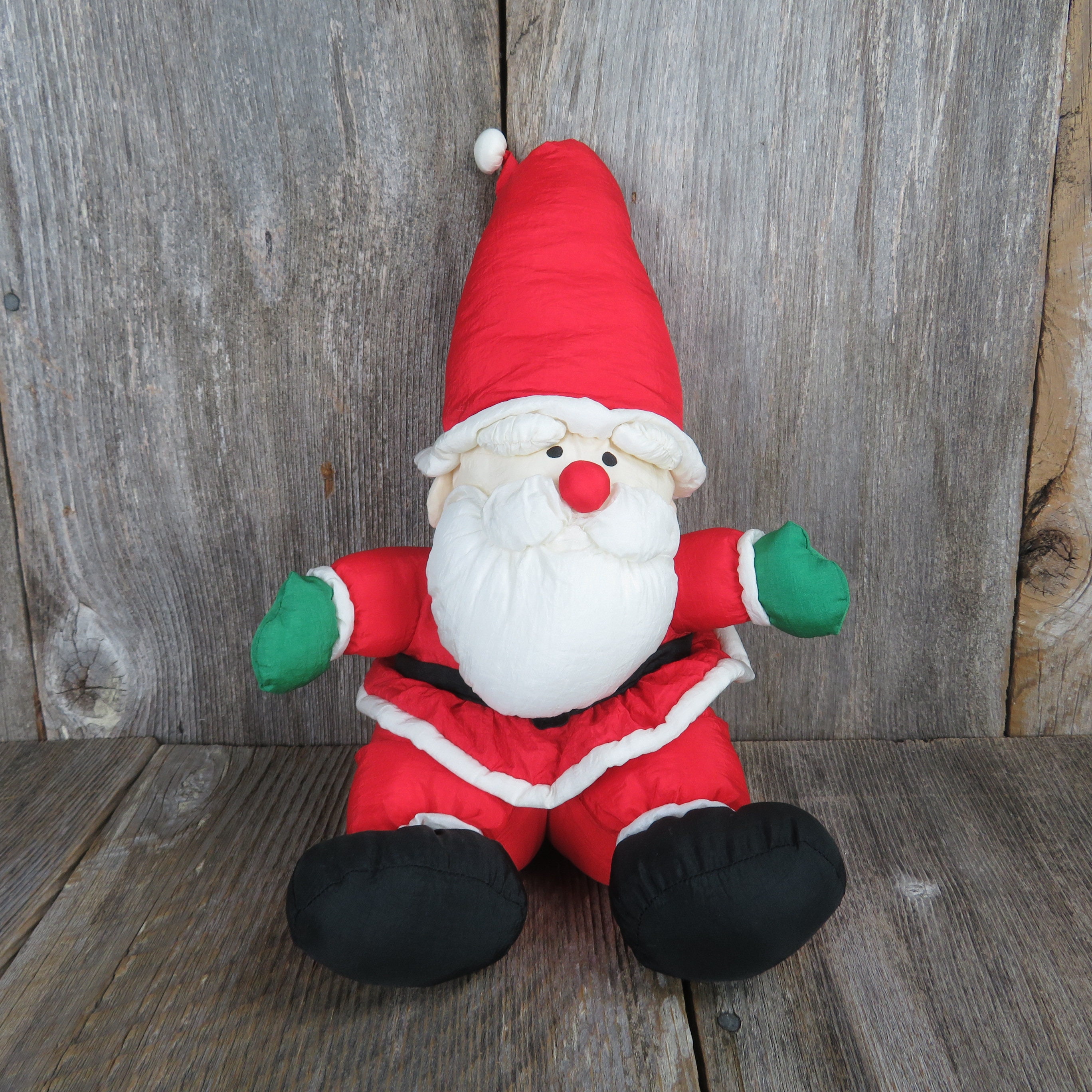 vintage plush santa claus