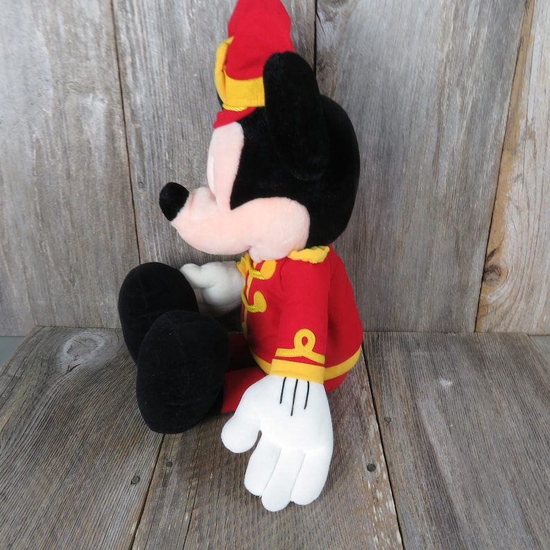 Mickey Mouse Drum Major Plush Disney Macy's Parade Singing Marching Band Uniform Leader Large Stuffed Animal image 7