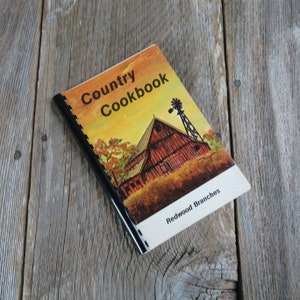 Vintage California Cookbook Redwood Branches of  Bank of America 1984 Country Cookbook