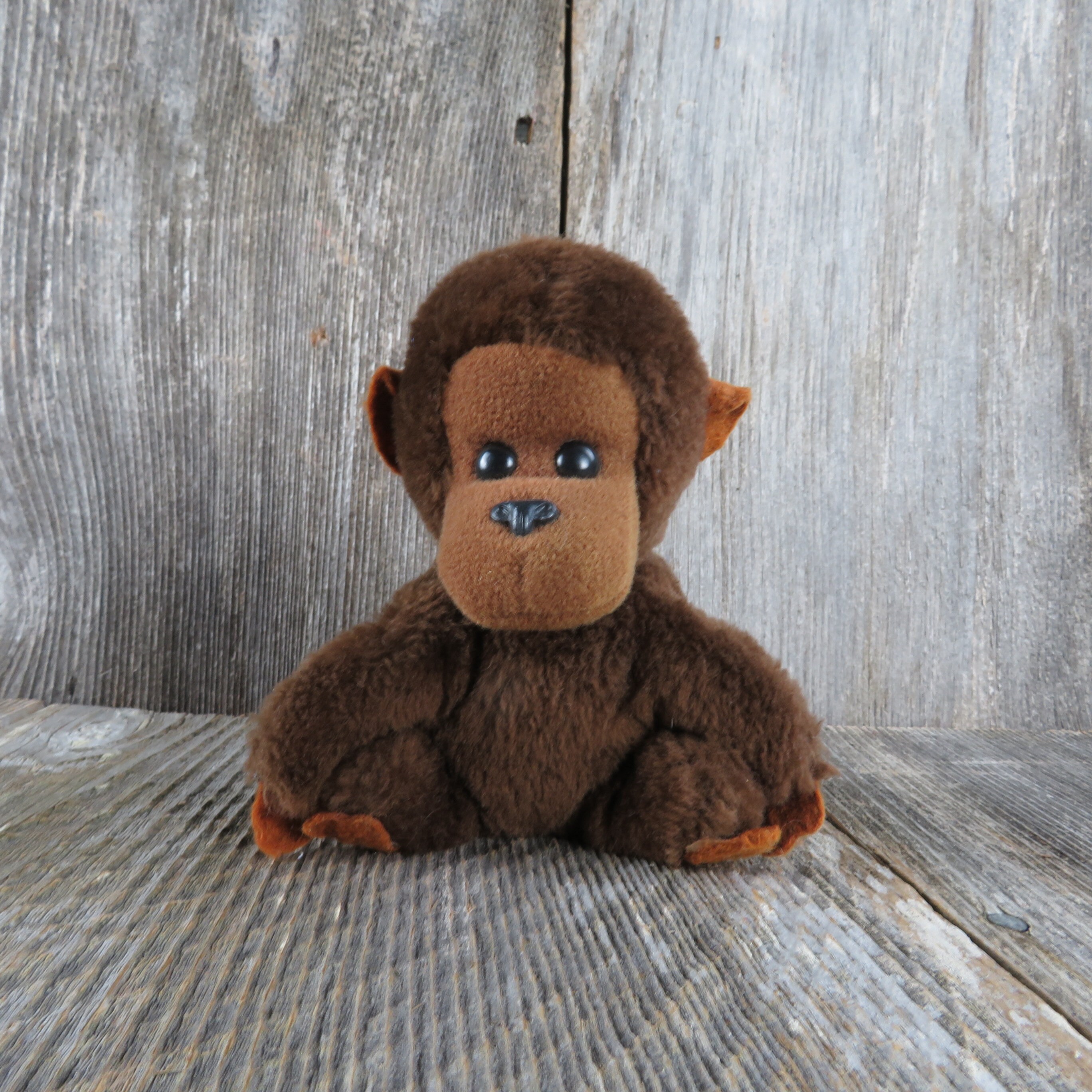Vintage Gorilla Plush Dakin Monkey Chimp Chimpanzee Stuffed Animal Toy Doll 1981 5 Inches Etsy UK
