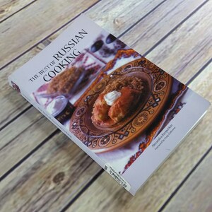 Vintage Cookbook The Best of Russian Cooking Recipes 1993 Paperback Alexandra Kropotkin Expanded Edition