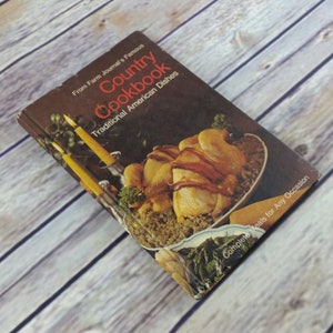 Vintage Farm Journal Famous Country Cookbook 1971 NO Dust Jacket Hardcover Traditional American Dishes