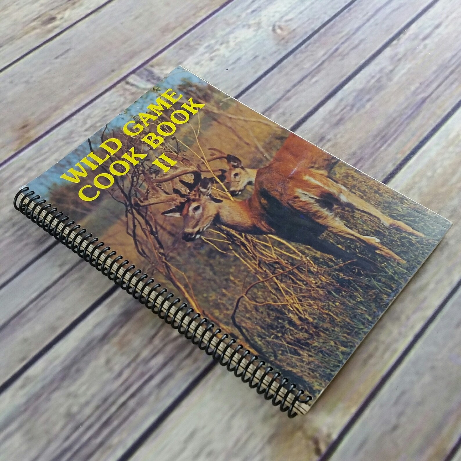 Vintage Cookbook Wild Game Cookbook II 1986 Fraternal Order of Etsy