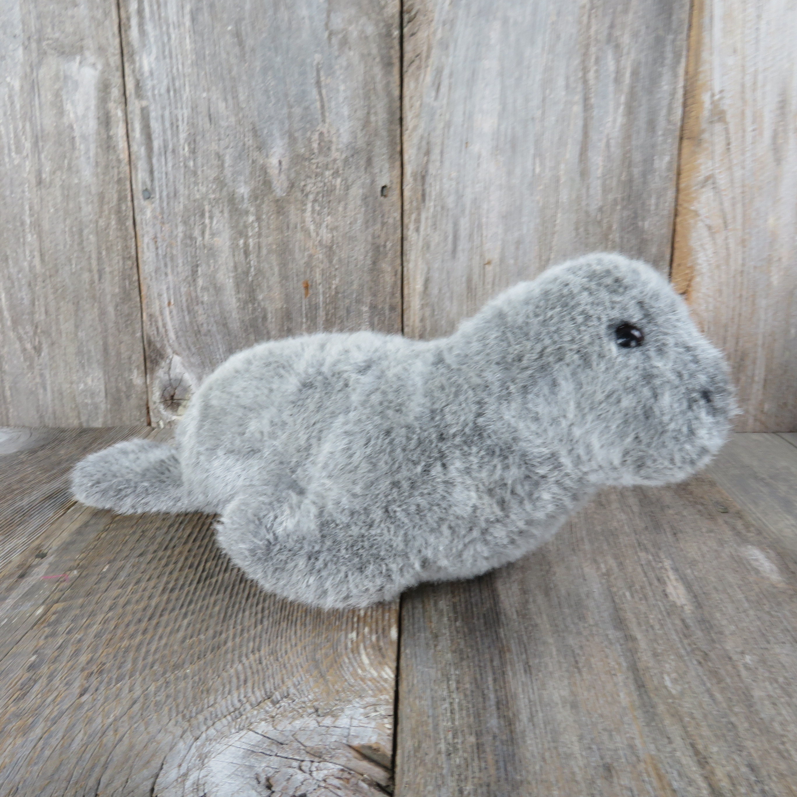 gray seal stuffed animal