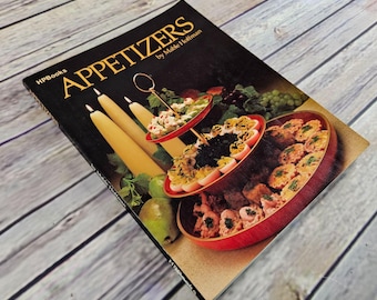 Vintage Appetizers Cookbook Appetizer Recipes HP Books 1980 Mable Hoffman Softcover Color Photos