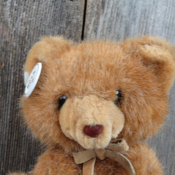 Vintage Teddy Bear Plush Russ Sugarplum Soft N Suede Stuffed