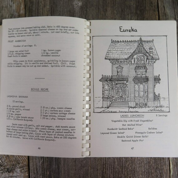 Vintage California Rotary Cookbook International District 513 Etsy