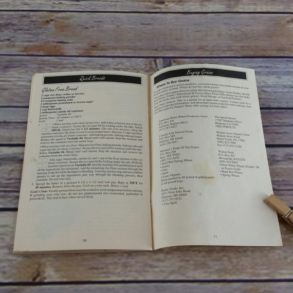 Vitamix whole grains cookbook cheap