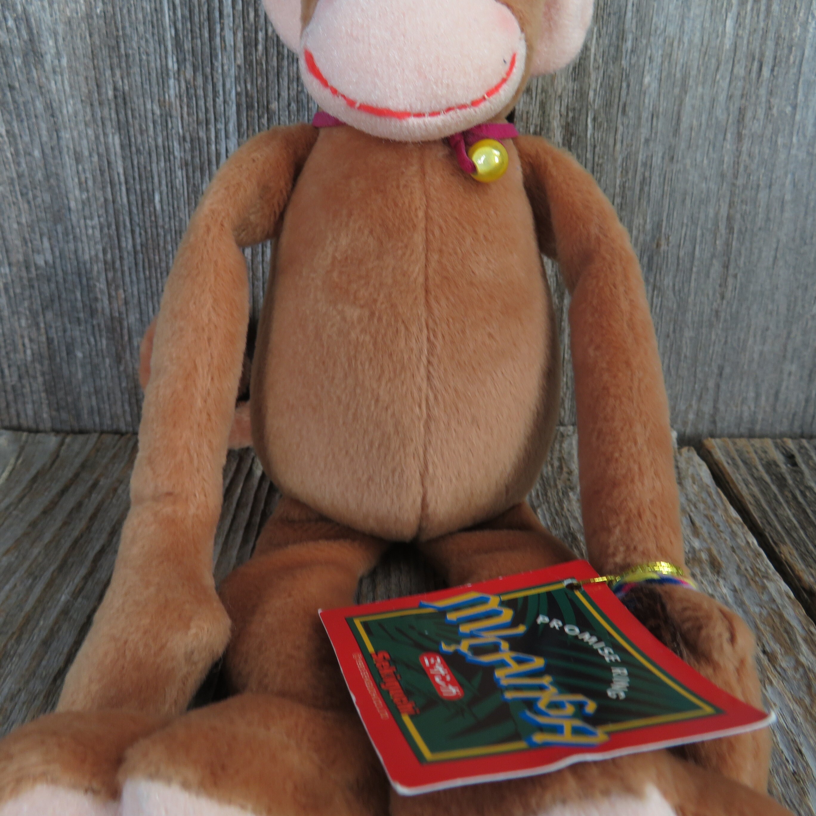 ヴィンテージ モンキー ぬいぐるみ プロミスリング ミカンガ セキグチ