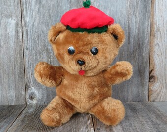 Harrods Christmas Teddy Bear 2004 Thomas With Striped Jumper and
