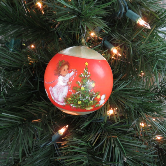 Hallmark Christmas ornament 1978 Tree Trimmer collection Charlie Brown Christmas tree