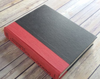 Libro di ricette vintage Un'enciclopedia cinese di cibo e ricette di cucina 1970 Copertina rigida senza cambio di sovraccoperta e Kutscher