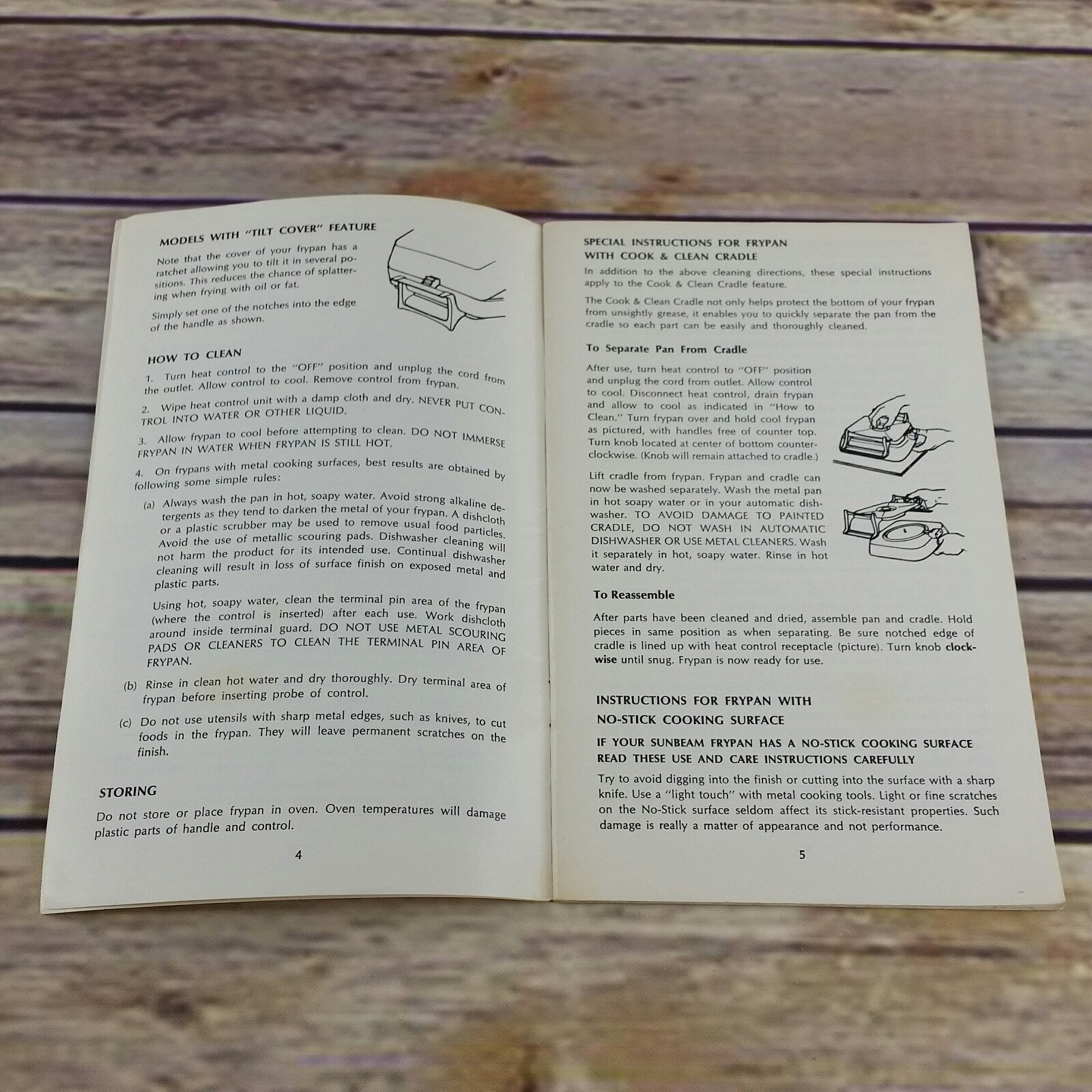 Sunbeam Frypan Vintage Cookbook Recipes and Instructions Etsy