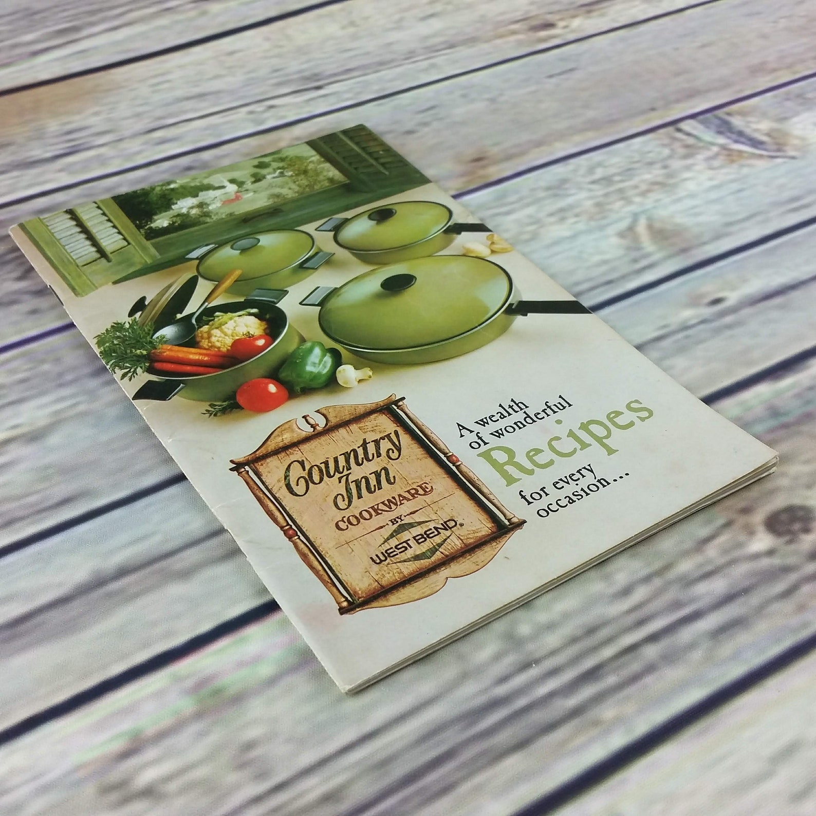 Vintage Cookbook West Bend Recipe Instructions Country Inn Etsy