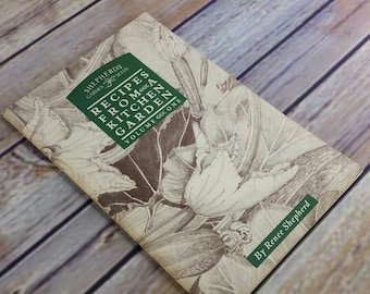 Vintage Cookbook Recipes from a Kitchen Garden 1991 Tom 1 Miękka oprawa Książka 1