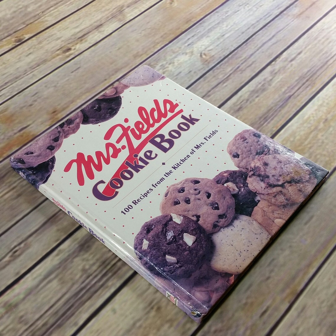 Vintage Cookbook Mrs Fields Cookie Book 100 Recipes Hardcover Etsy