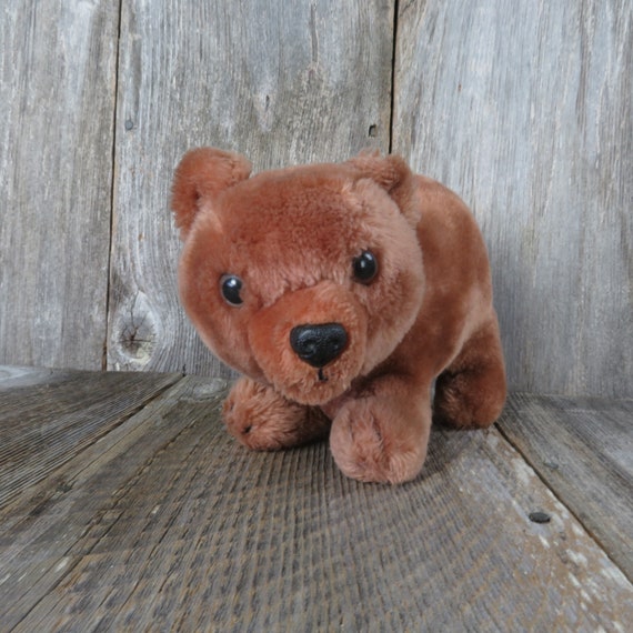 ヴィンテージ テディベア ぬいぐるみ 四つん這い立ち Dakin 1975 