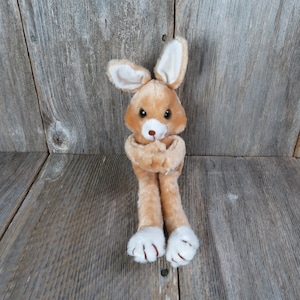 Vintage Long Leg Bunny Rabbit Plush Freddie Russ Tuck Legs Stuffed Animal Easter