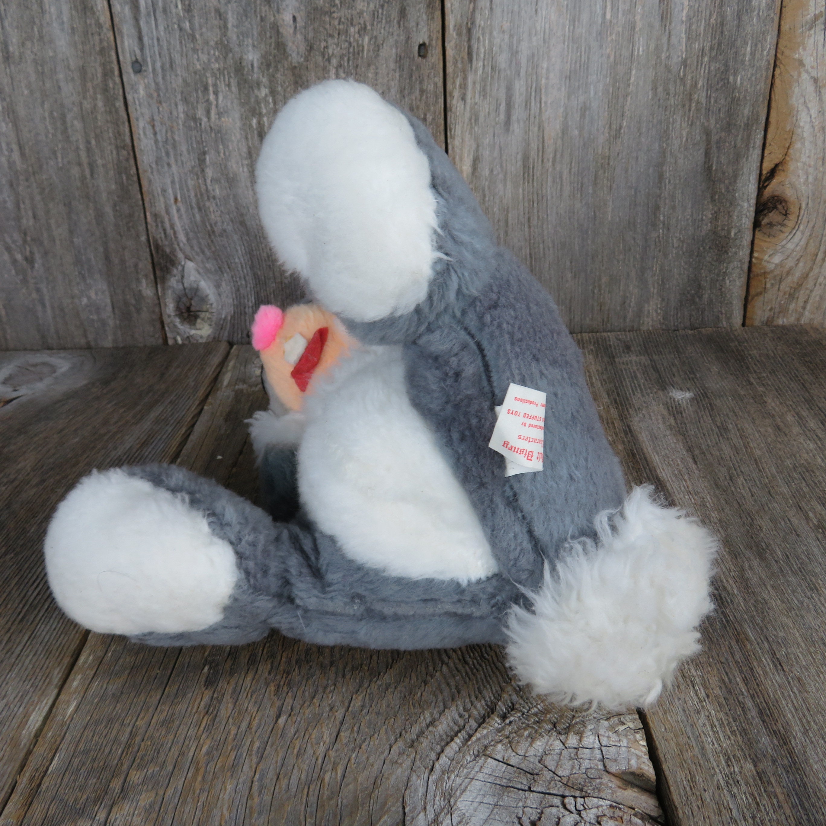 Thumper Rabbit Plush Bambi Walt Disney Productions Stuffed Animal Movie ...