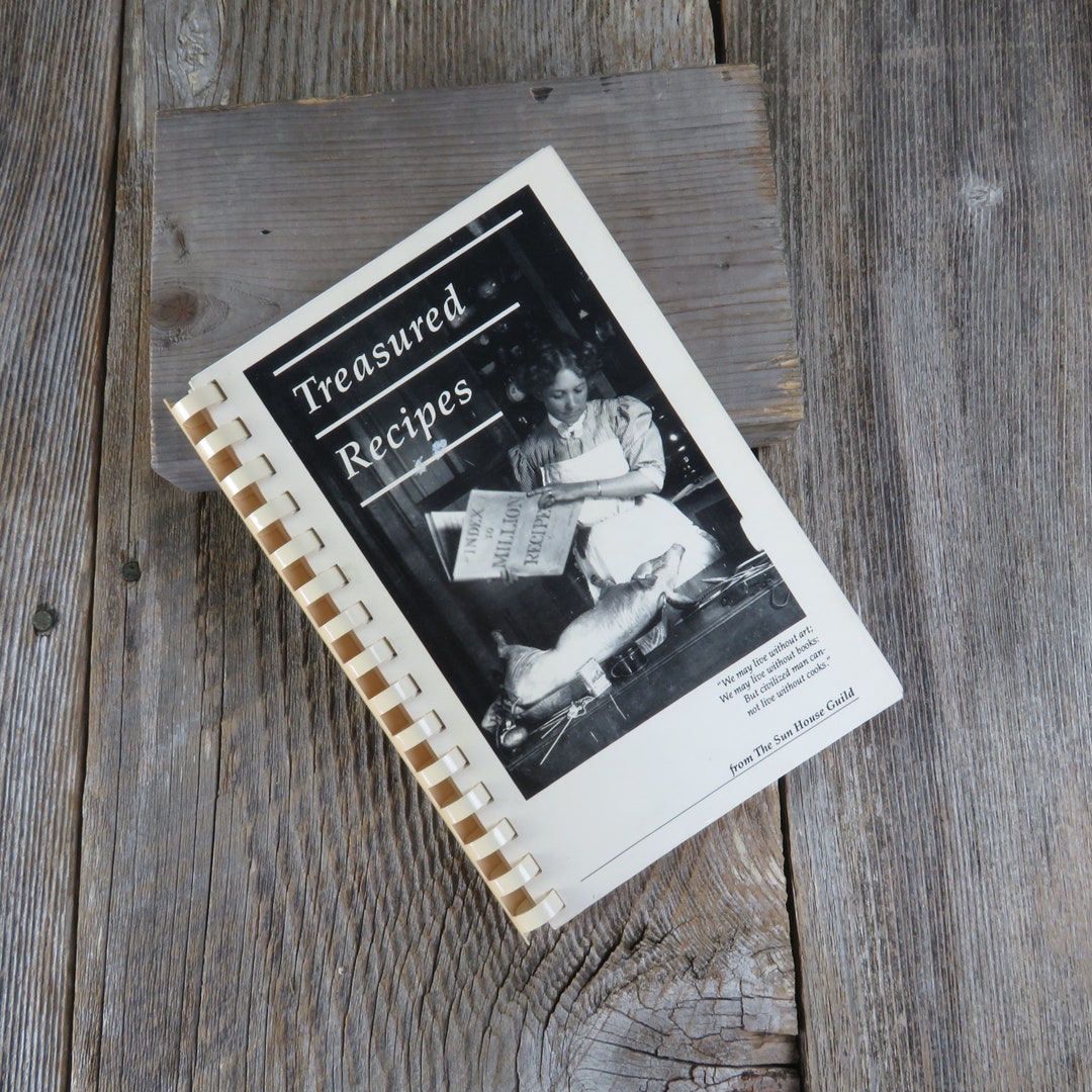 Vintage California Cookbook Ukiah John Hudson Sun House Guild Treasured