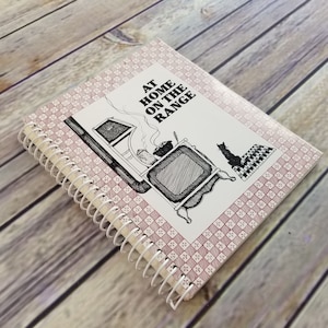 Vintage California Cookbook Hoaglin Zenia Farm Bureau At Home on the Range 1979 Spiral Bound Community Recipes