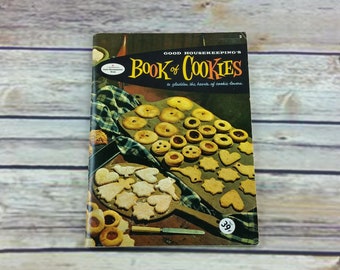 Vintage Cookies Cookbook Good Housekeeping Book of Cookies 1958 #2 In Series