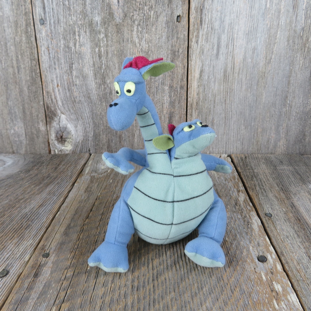 Vintage Devon Cornwall Dragon Bean Bag Plush Quest for Camelot Beanie