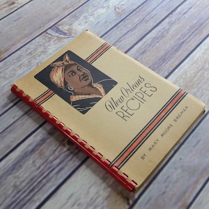 Vintage Cookbook New Orleans Recipes 1953 Spiral Bound Mary Moore Bremer 15th Edition