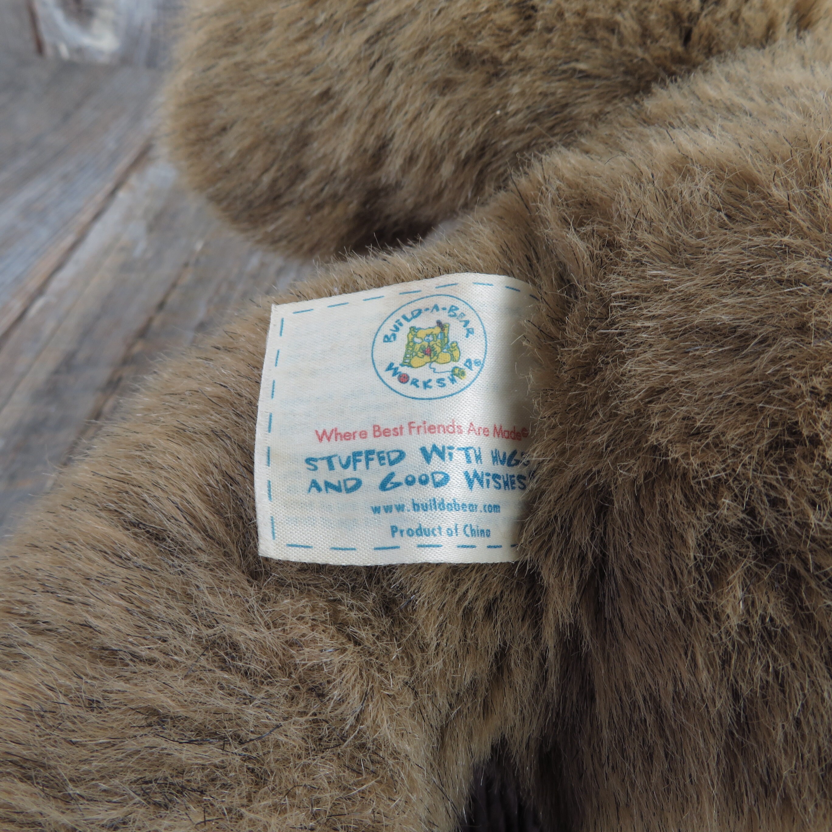 Vintage Teddy Bear Bearemy Plush Build A Bear Brown BAB 1999 - Etsy