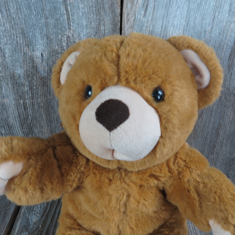 Vintage Brown Teddy Bear Tan Nose Ears Paws Love Land Winsor 1985 ...